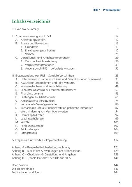 IFRS 1 Praxisratgeber - IAS Plus