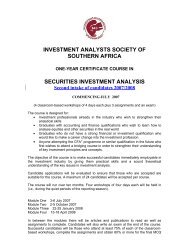 1 - Investment Analysts Journal