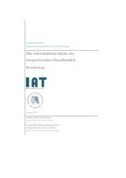 PDF-Download der Kurzfassung - beim Institut Arbeit und Technik