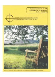 Ausgabe 2012 30 - Pfarreiengemeinschaft Lingen-Süd