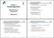 Parallel Algorithms