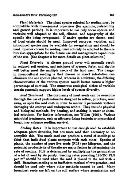 TheImprovement ofTropical and Subtropical Rangelands