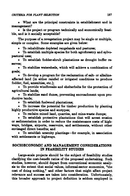 TheImprovement ofTropical and Subtropical Rangelands