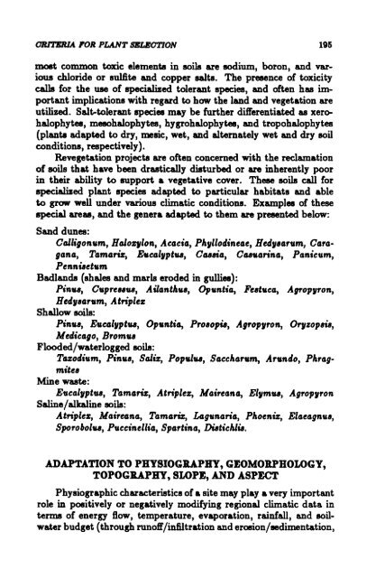 TheImprovement ofTropical and Subtropical Rangelands