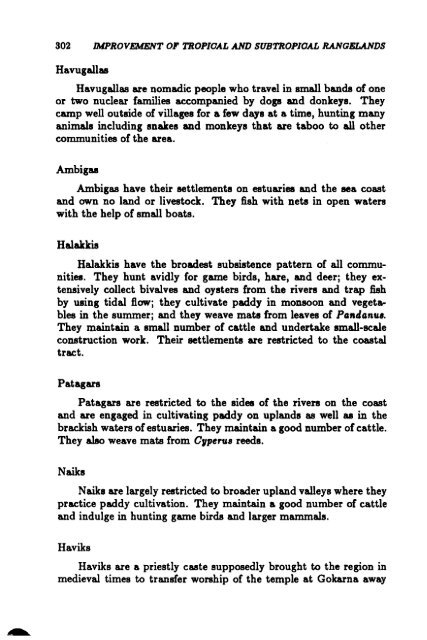 TheImprovement ofTropical and Subtropical Rangelands