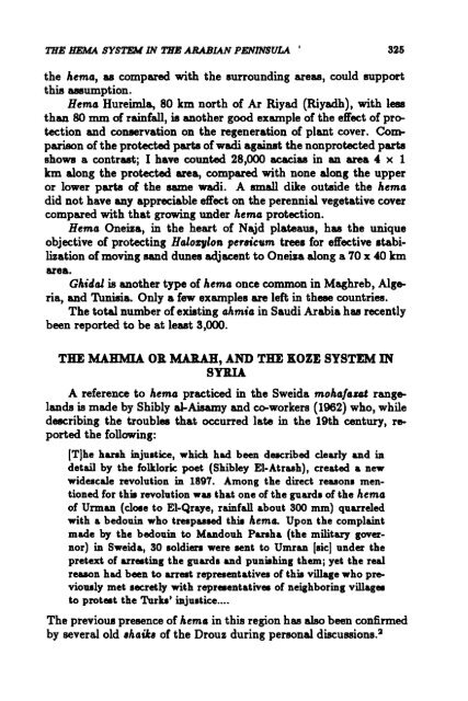 TheImprovement ofTropical and Subtropical Rangelands