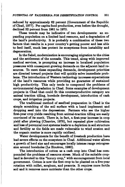 TheImprovement ofTropical and Subtropical Rangelands