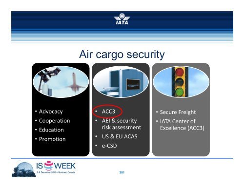 SIS & RA Break-out Sessions - IATA