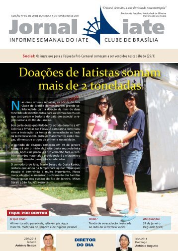 EdiÃ§Ã£o 05/2011 - Iate Clube de BrasÃ­lia