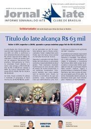 EdiÃ§Ã£o 27.indd - Iate Clube de BrasÃ­lia