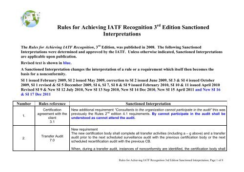 iatf global oversight iatf global oversight