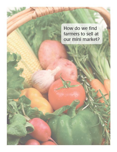 A “How-to” Guide for Hosting Mini Farmers' Markets - City of ...