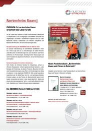Barrierefreies Bauen - Austrian Standards