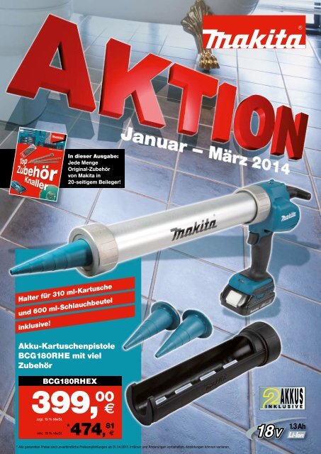 Makita Aktion 01-03.2014