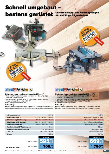 Makita Aktion 01-03.2014