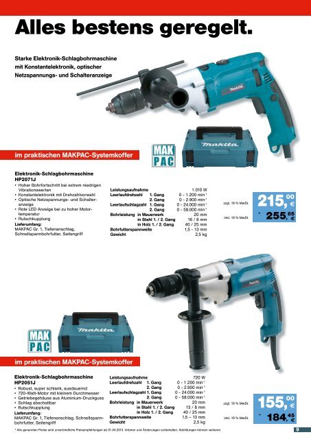 Makita Aktion 01-03.2014