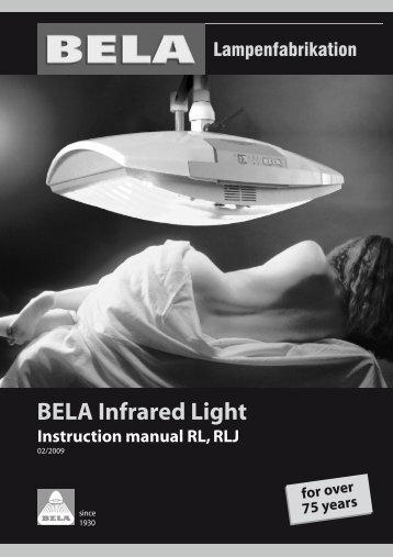 BELA Infrared Light - BELA-Lampenfabrikation