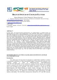 branch switch of coupled flutter - IAWE International Associations for ...