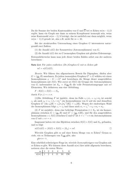 Diskrete Strukturen - Institut für Algebra, Zahlentheorie und Diskrete ...