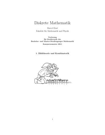 Kapitel 1 - Institut für Algebra, Zahlentheorie und Diskrete Mathematik