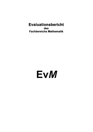 Evaluationsbericht - Institut für Algebra, Zahlentheorie und Diskrete ...