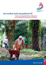 Von weiÃŸem Gold und goldenem Ã–l - Fair Trade