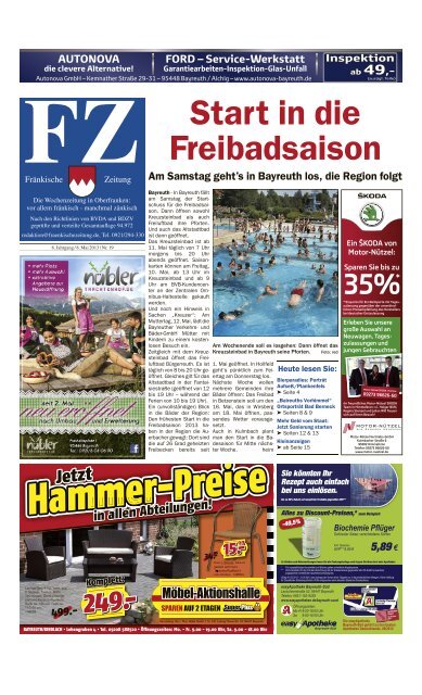 Bayreuth - E-Paper - FrÃ¤nkische Zeitung