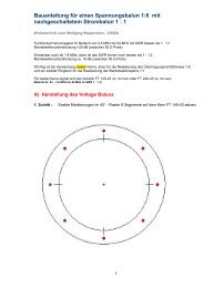 Bauanleitung fÃ¼r einen hochwertigen Balun