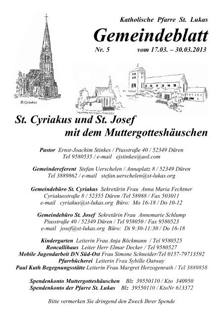 Gemeindeblatt - st-lukas.org