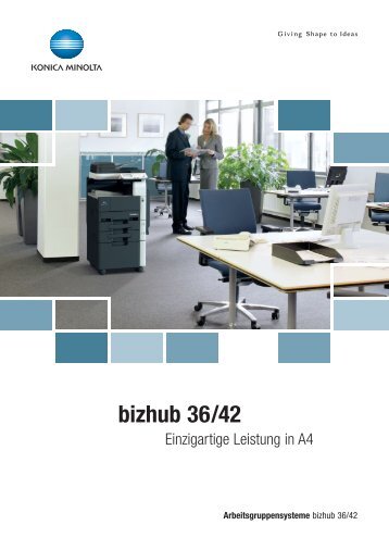 bizhub 36/42