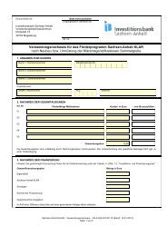 nachweis - Investitionsbank Sachsen-Anhalt