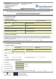 Antrag - Investitionsbank Sachsen-Anhalt