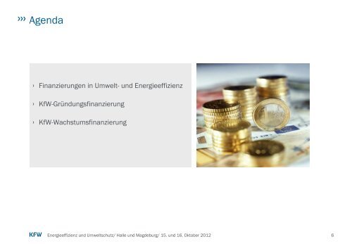 Beratertage 2012: PrÃ¤sentation Ute Hauptmann, KfW Bankengruppe