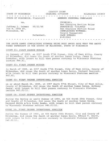 Jeffrey Dahmer Radford University Jeffrey L Dahmer 924 N 25th St 0s 2t 60 In