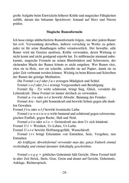 Runen-Magie (pdf) - Verlag-dr.de