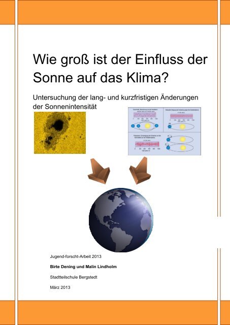 Wie groÃŸ ist der Einfluss der Sonne auf das Klima?