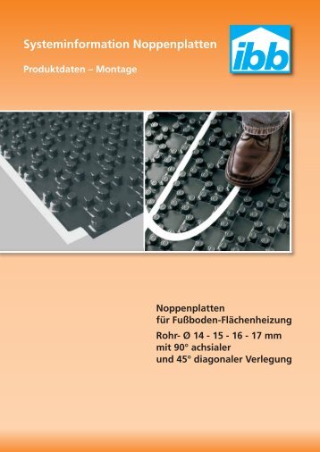 Systeminformation Noppenplatten - ibb-modul-air KG