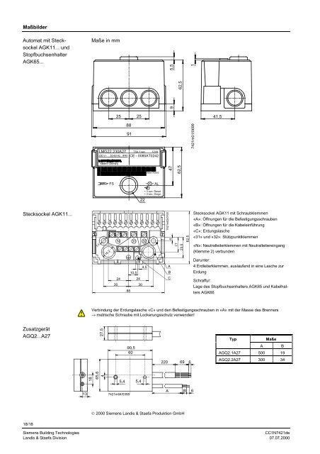 7421 Feuerungsautomat LMG...