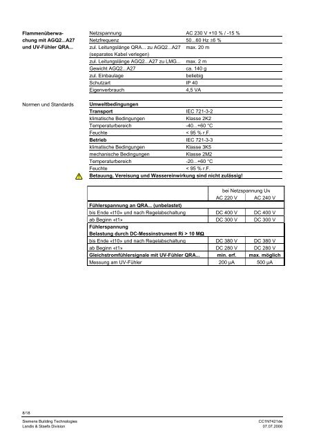 7421 Feuerungsautomat LMG...