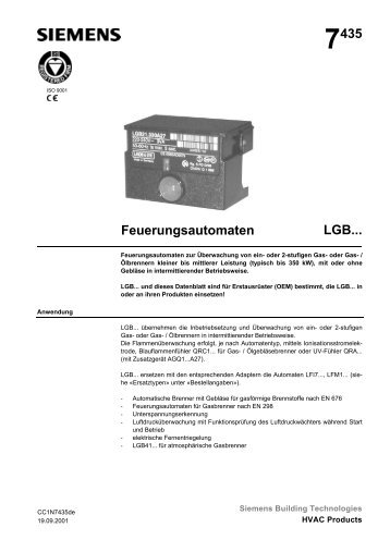 7435 Feuerungsautomaten LGB... - Herrmann