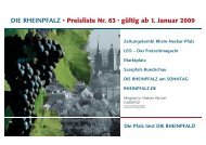 Das Freizeitmagazin für die Pfalz - Metropolsolar Rhein Neckar