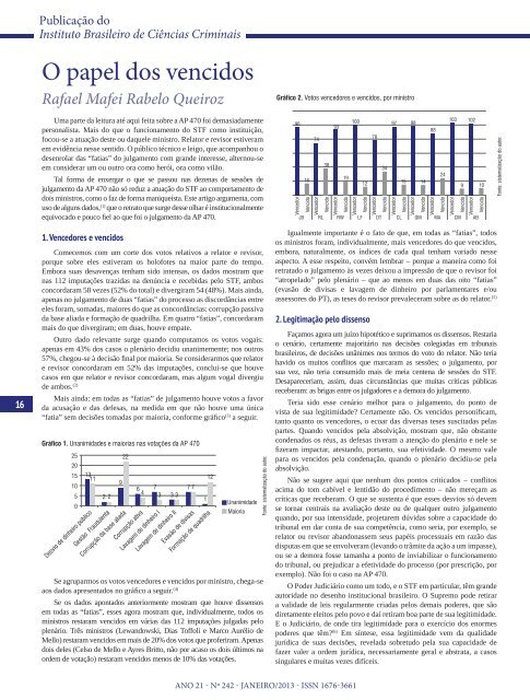 Confira o Boletim na Ãntegra - Instituto Brasileiro de CiÃªncias Criminais