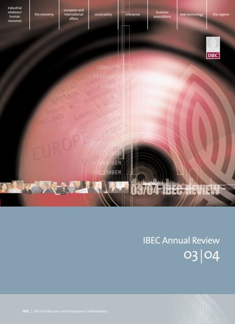 IBEC Annual Review - Irish Business and employers confederation