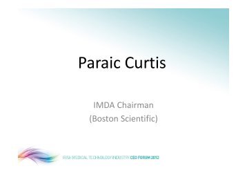 Paraic Curtis (IMDA Chair Boston Sc).pdf - Irish Medical Devices ...