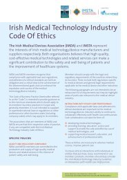 Irish Medical Technology Industry Code Of Ethics - Irish Business ...