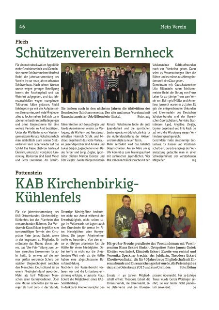 CSU-Ortsverband - Mein Verein - Nordbayerischer Kurier