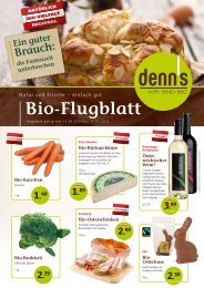 Bio-Flugblatt