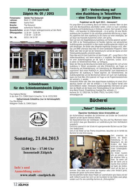 Amtsblatt0313.pdf - Stadt ZÃ¼lpich