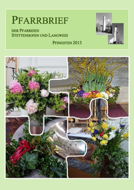 Pfarrbrief Pfingsten 2013 Bistum Augsburg