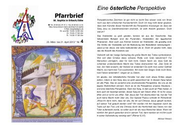 Pfarrbrief - Bistum Mainz